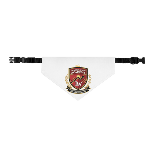 Learn To Win Academy | LTW Core logo | Pet Bandana