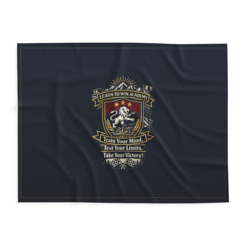 Learn To Win Academy | LTW Shield logo | Lightweight Summer Blanket