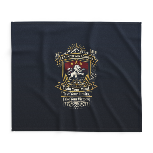 Learn To Win Academy | LTW Shield logo | Lightweight Summer Blanket