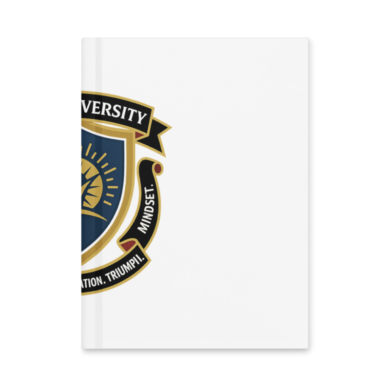 WOWU FutureReadyMindset badge Hardcover Journal