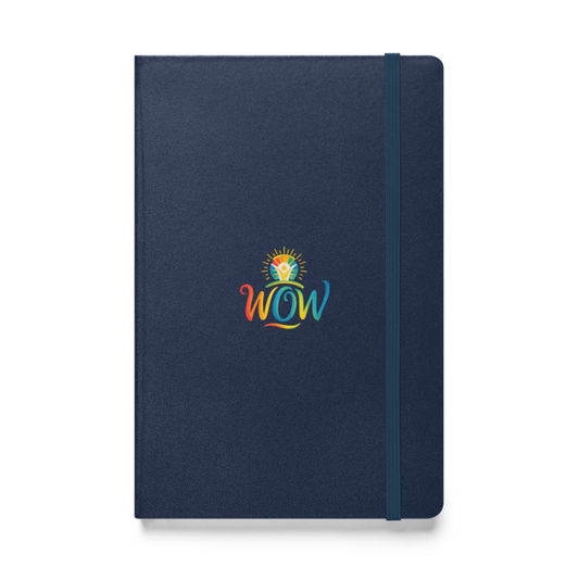 WOW Core logo Hardcover Notebook