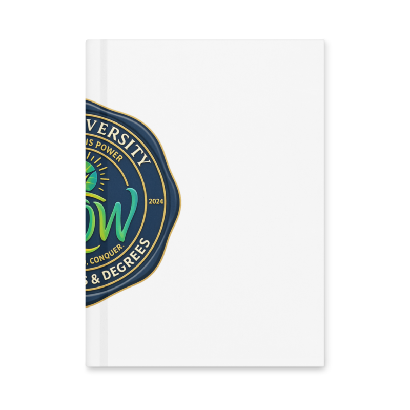 WOWU DepartmentsDegrees medallion Hardcover Journal
