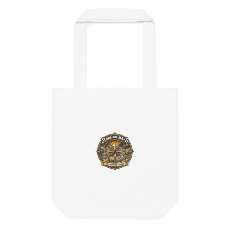 Stormwalker ScarsAreMaps medallion Cotton Tote Bag