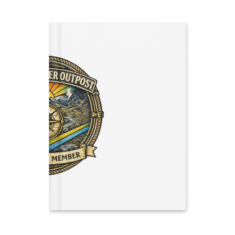 Stormwalker Outpost medallion Hardcover Journal
