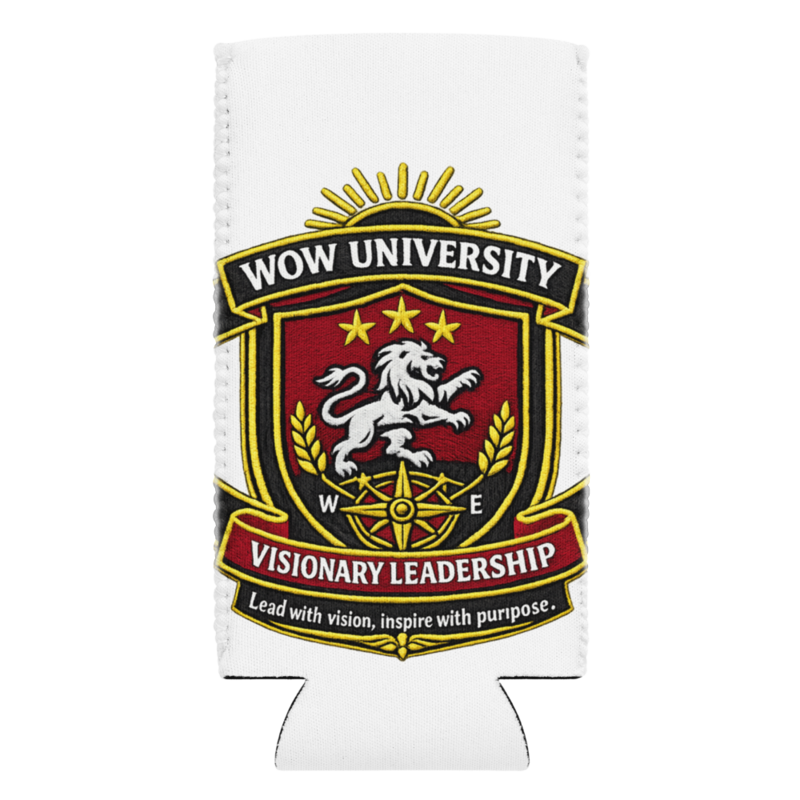 WOW University | WOWU VisionaryLeadership badge | Can Cooler