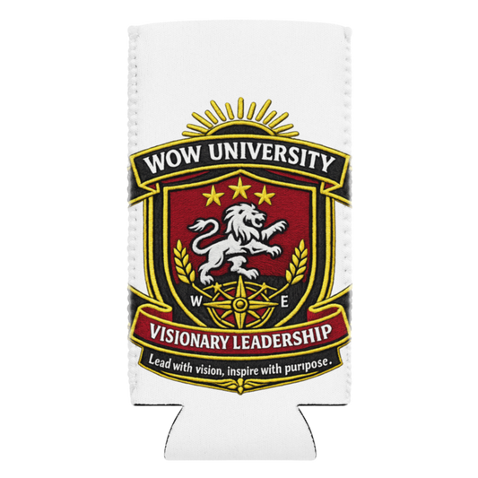 WOW University | WOWU VisionaryLeadership badge | Can Cooler