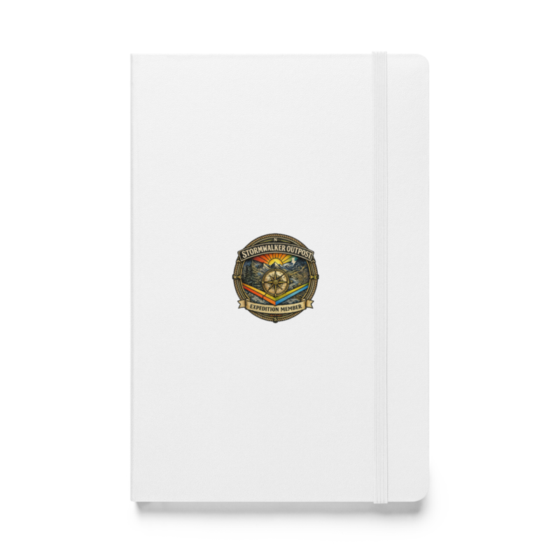 Stormwalker Outpost medallion Hardcover Notebook