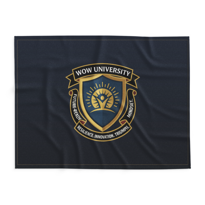WOW University | WOWU FutureReadyMindset badge | Lightweight Summer Blanket