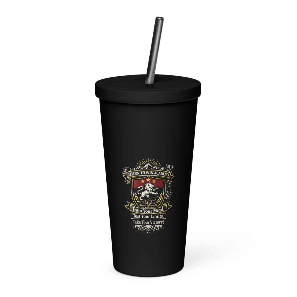 LTW Shield logo Insulated Tumbler — Front