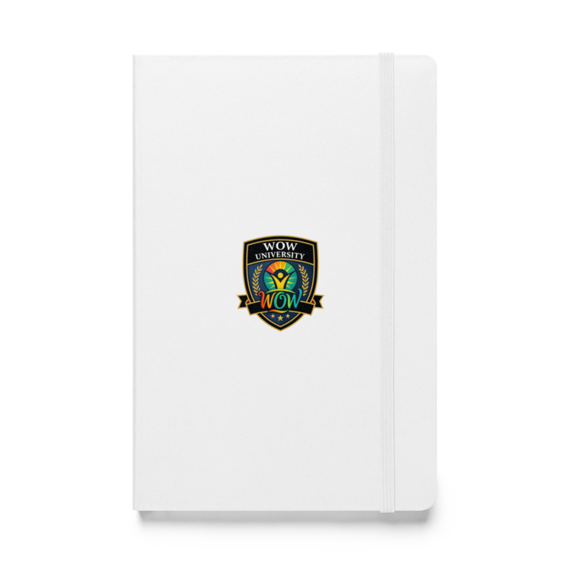 WOWU Core badge Hardcover Notebook