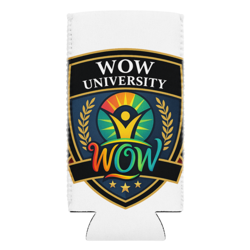 WOW University | WOWU Core badge | Can Cooler