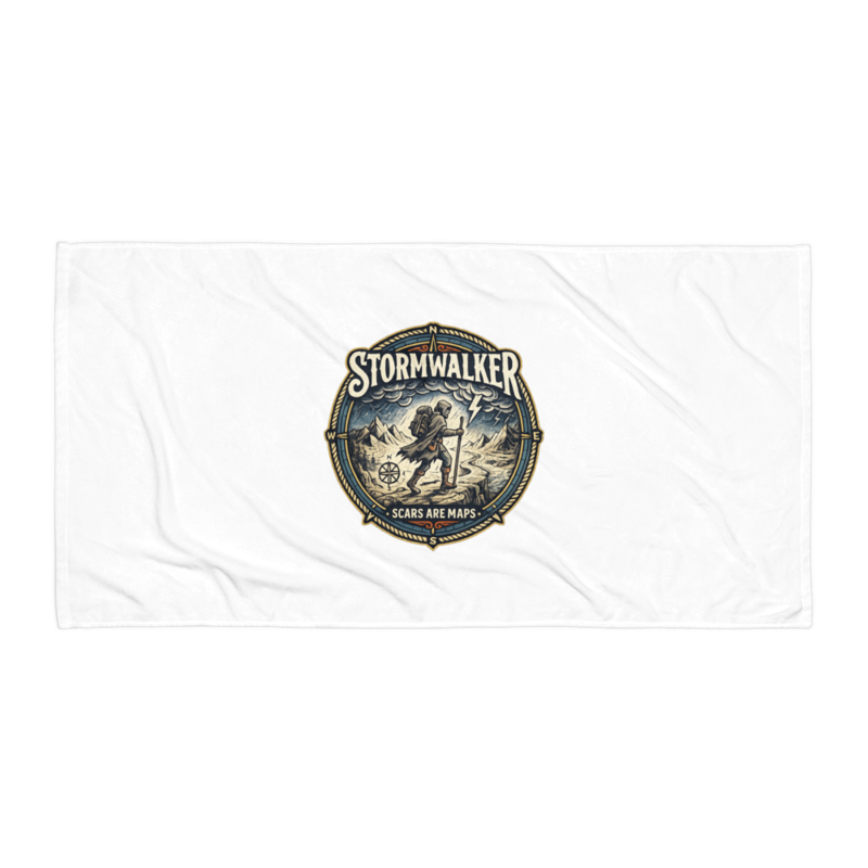 Stormwalker Scars medallion Beach Towel