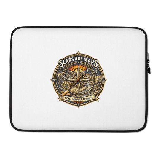 Stormwalker Outpost | Stormwalker ScarsAreMaps medallion | Laptop Sleeve