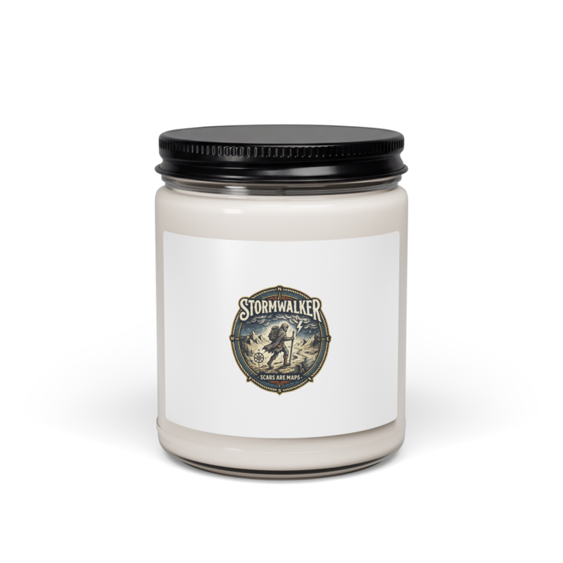 Stormwalker Scars medallion Soy Candle