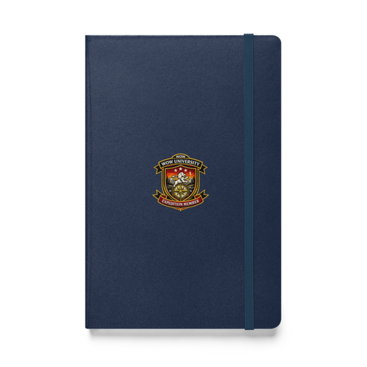 WOWU ExpeditionMember badge Hardcover Notebook