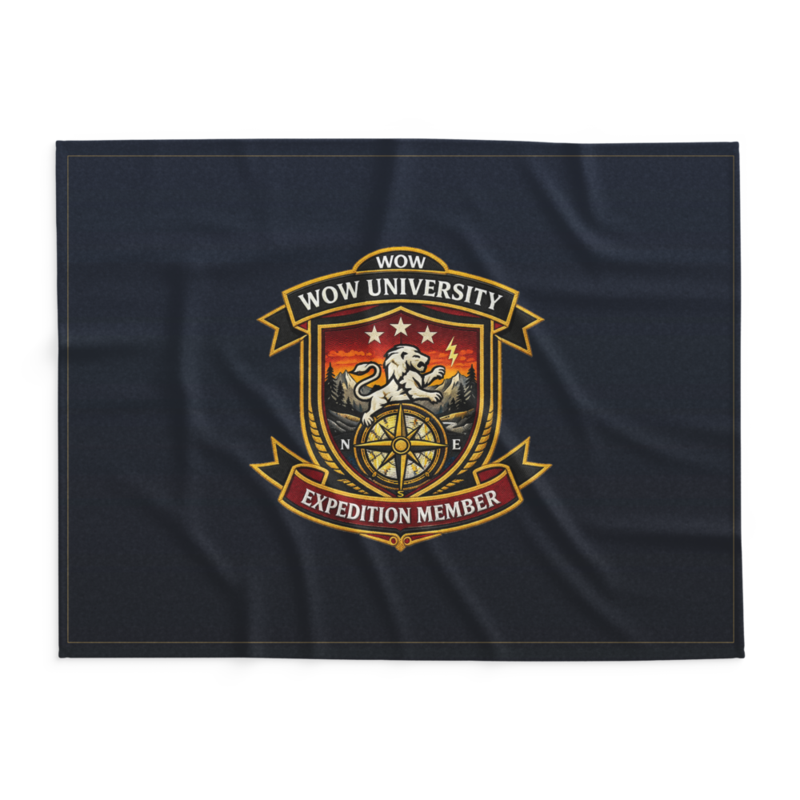 WOW University | WOWU ExpeditionMember badge | Lightweight Summer Blanket