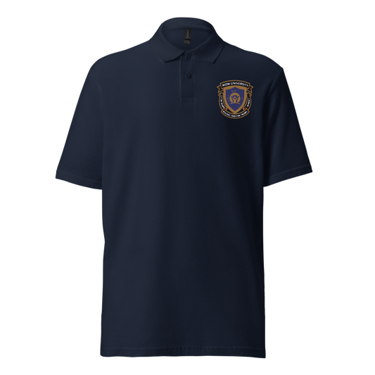 WOW University Seal — Embroidered Polo