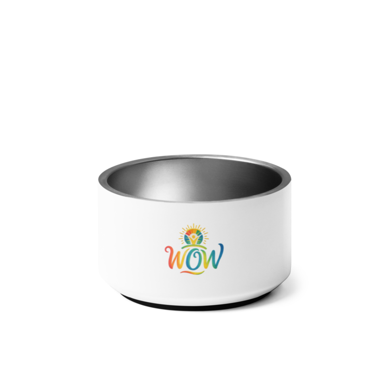 WOW Core logo Pet Bowl