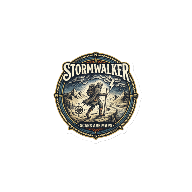 Stormwalker Outpost | Stormwalker Scars medallion | Die-Cut Magnet