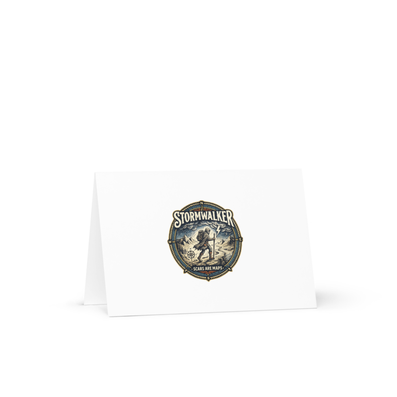 Stormwalker Scars medallion Greeting Card