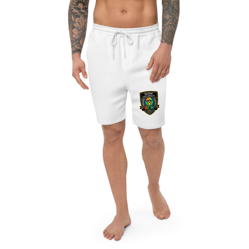 WOWU Core badge Fleece Shorts