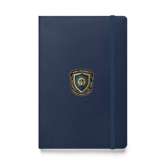 WOWU FutureReadyMindset badge Hardcover Notebook
