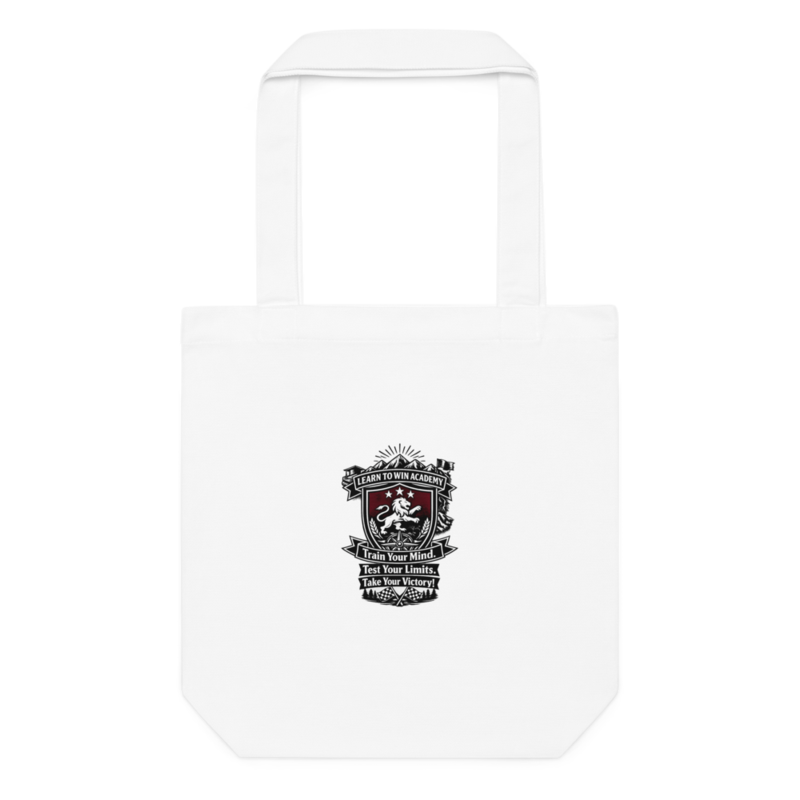 LTW TrainYourMind badge Cotton Tote Bag
