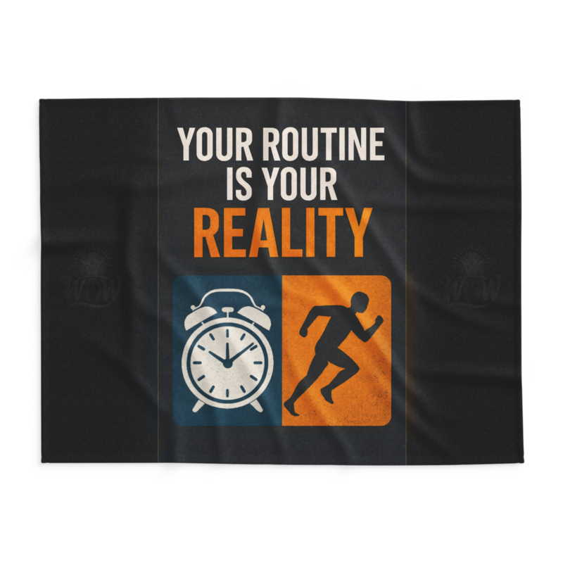 WOW | Your Routine Is Your Reality | Lightweight Summer Blanket