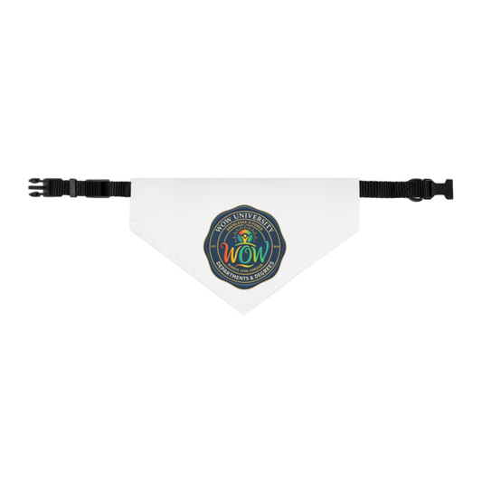 WOW University | WOWU DepartmentsDegrees medallion | Pet Bandana