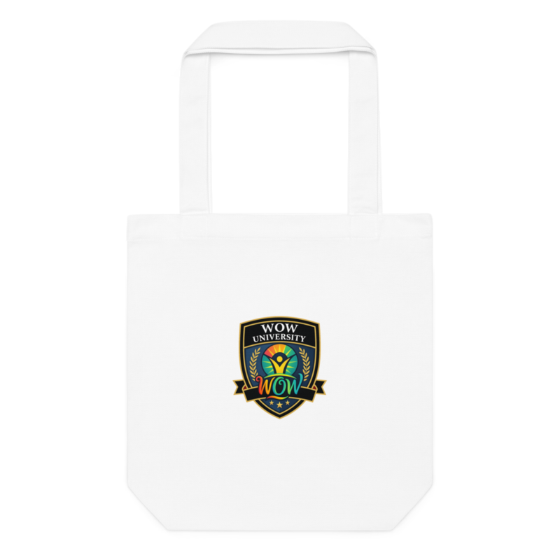 WOWU Core badge Cotton Tote Bag