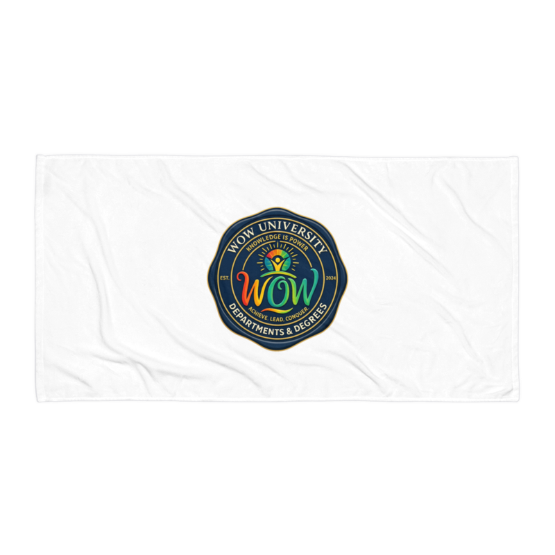 WOWU DepartmentsDegrees medallion Beach Towel