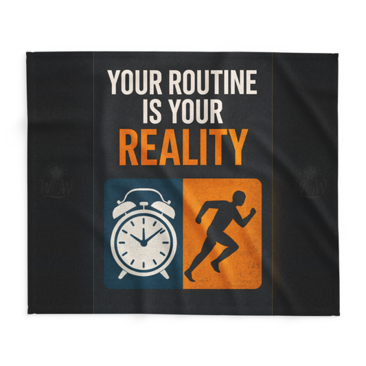 WOW | Your Routine Is Your Reality | Lightweight Summer Blanket