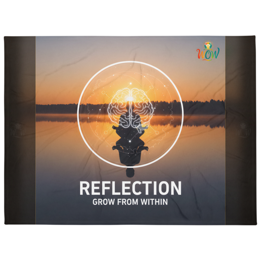 WOW | Reflection | Throw Blanket