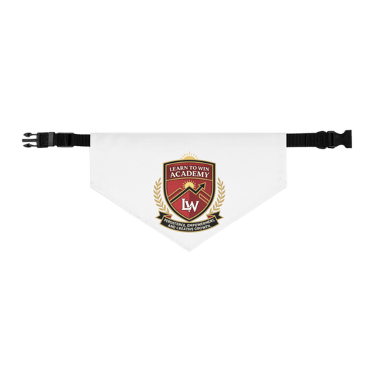 Learn To Win Academy | LTW Core logo | Pet Bandana