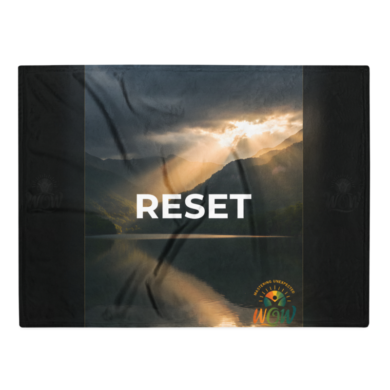 WOW | Reset | Throw Blanket