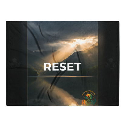 WOW | Reset | Throw Blanket