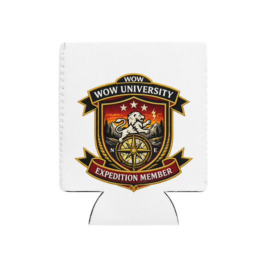 WOW University | WOWU ExpeditionMember badge | Can Cooler