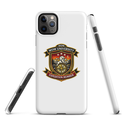 WOW University | WOWU ExpeditionMember badge | iPhone Snap Case