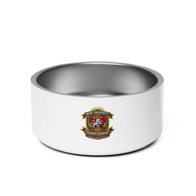 WOW University | WOWU VisionaryLeadership badge | Pet Bowl