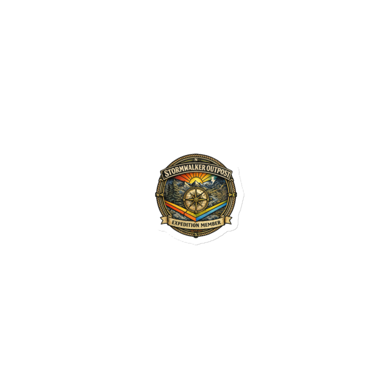 Stormwalker Outpost medallion Die-Cut Magnet
