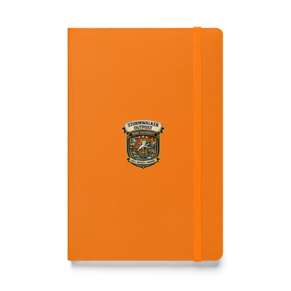 Stormwalker Outpost badge Hardcover Notebook