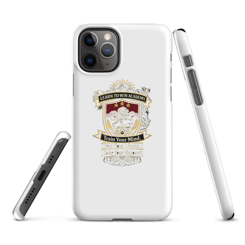 Learn To Win Academy | LTW Shield logo | iPhone Snap Case