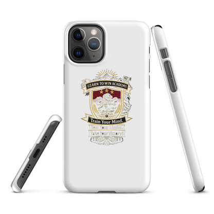 Learn To Win Academy | LTW Shield logo | iPhone Snap Case