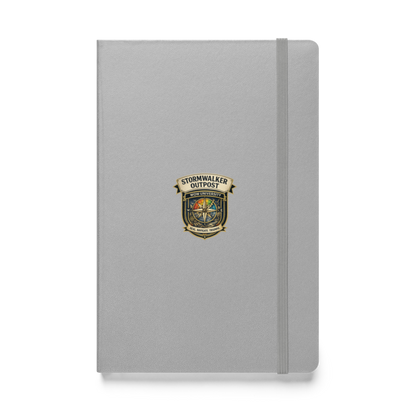 Stormwalker Outpost WOWU compass badge Hardcover Notebook