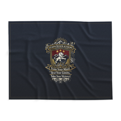 Learn To Win Academy | LTW Shield logo | Lightweight Summer Blanket