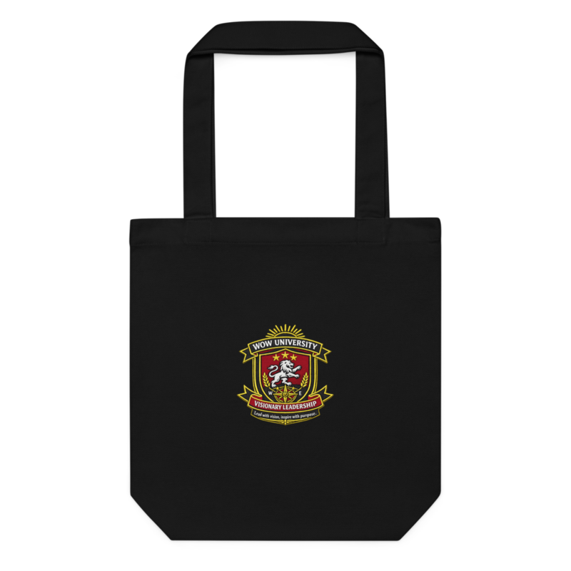 WOWU VisionaryLeadership badge Cotton Tote Bag