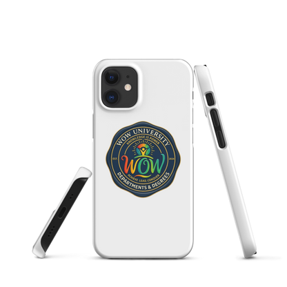 WOW University | WOWU DepartmentsDegrees medallion | iPhone Snap Case