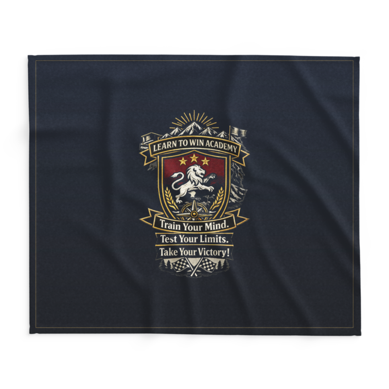 Learn To Win Academy | LTW Shield logo | Lightweight Summer Blanket