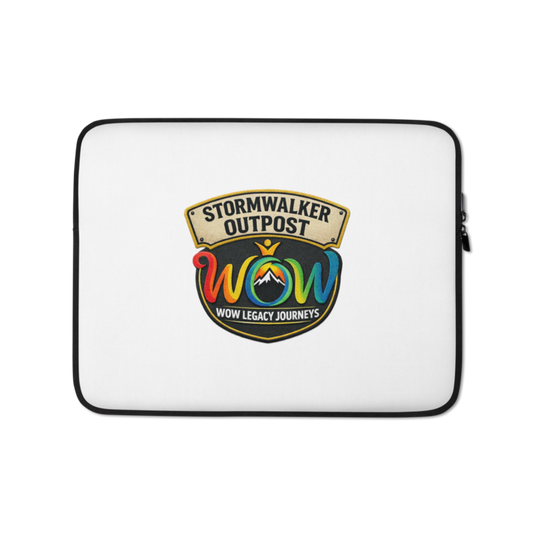 Stormwalker Outpost WOW logo Laptop Sleeve