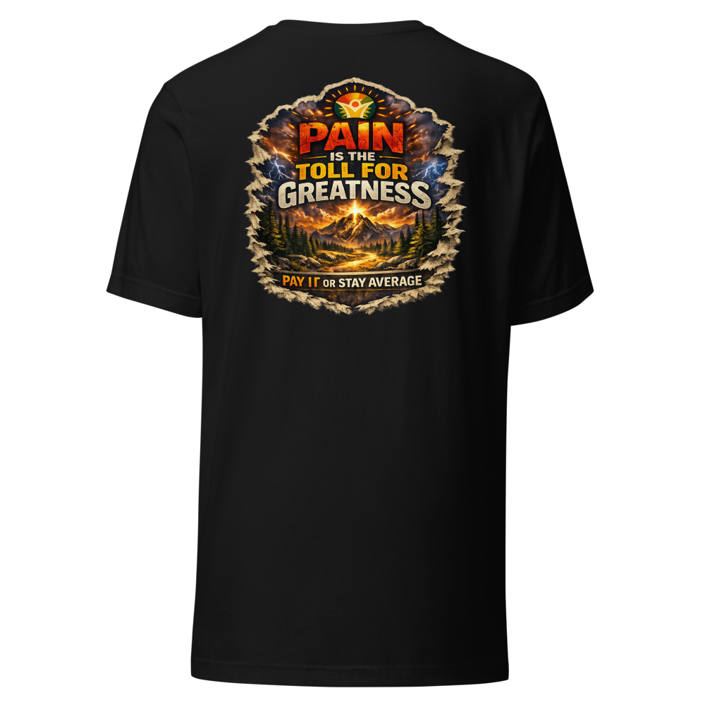 WOW University — Departments & Degrees Tee — Back (Black)
